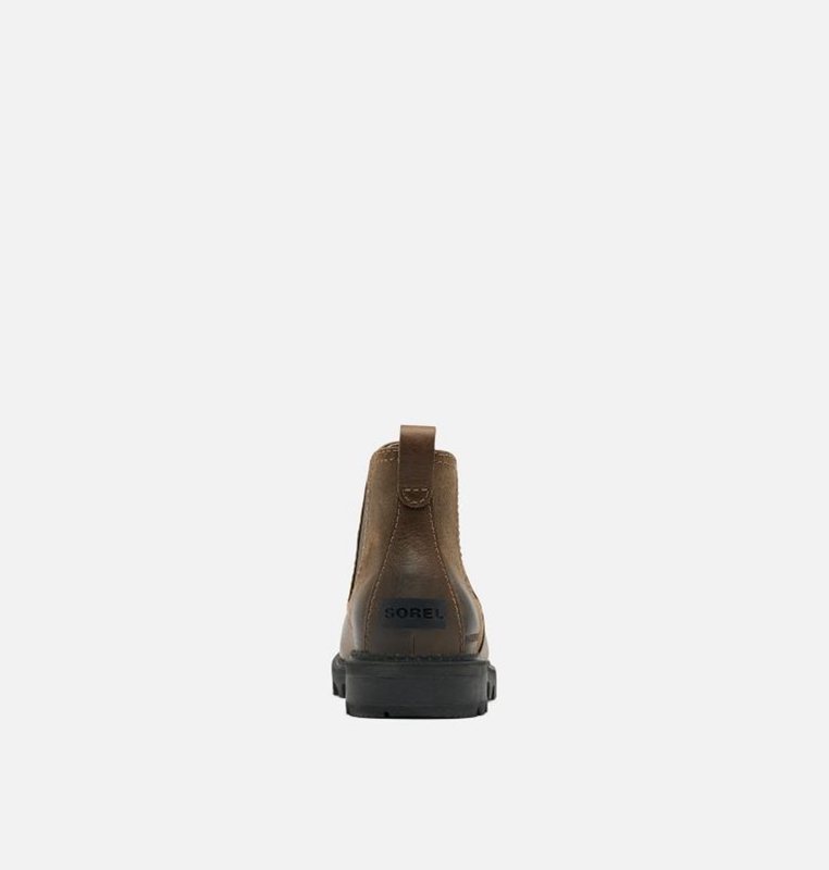 Sorel Herr Stövlar Mörk Brun - Mad Brick™ Chelsea - CSU-326184